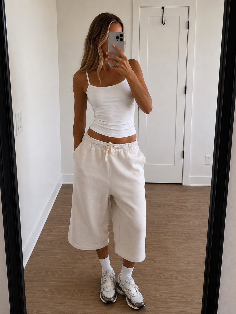 ASOS DESIGN Long Cotton Bermuda Shorts
Chateau Gray